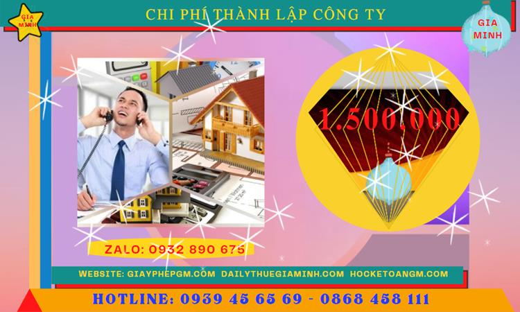 Thành lập doanh nghiệp hết bao nhiêu tiền tại Quận 7 - tphcm