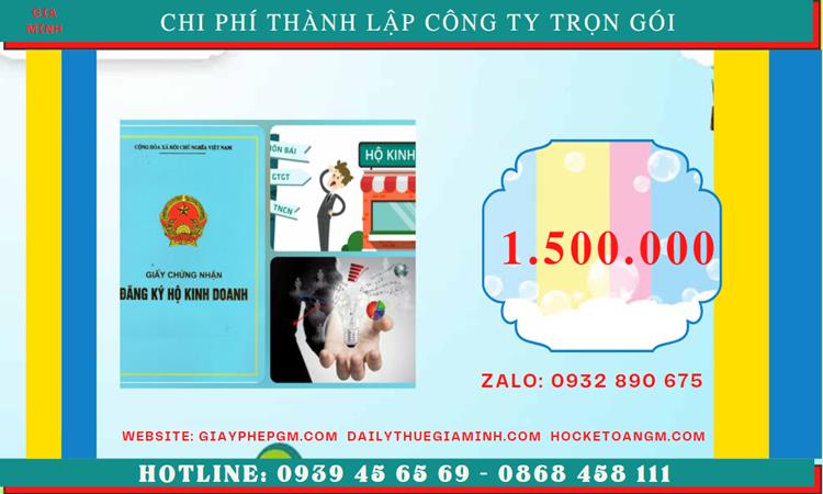 Thành lập doanh nghiệp hết bao nhiêu tiền tại Quận Hà Đông - Hà Nội
