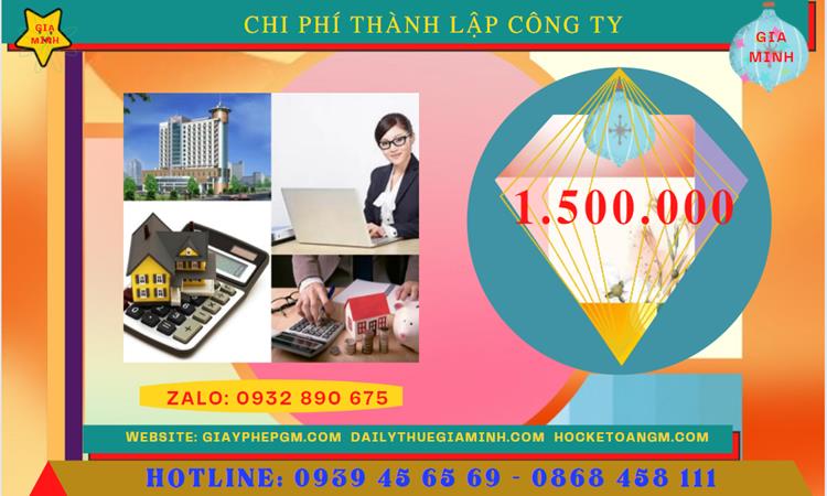 Thành lập doanh nghiệp hết bao nhiêu tiền tại Thái Bình