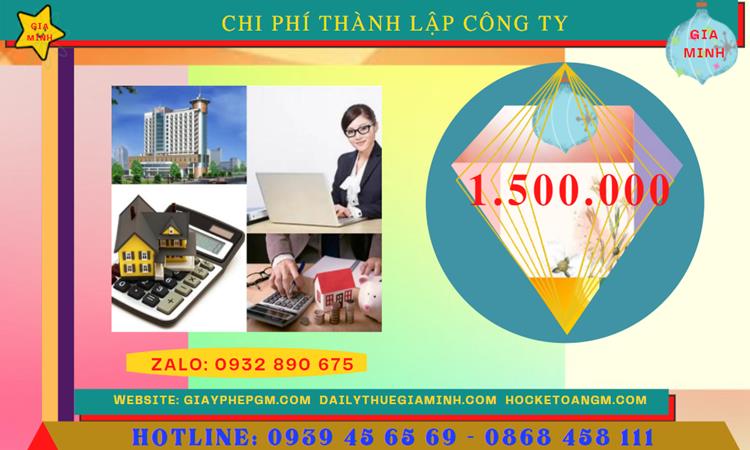 Thành lập doanh nghiệp hết bao nhiêu tiền tại Tiền Giang