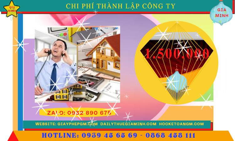 Thành lập doanh nghiệp hết bao nhiêu tiền tại Tphcm