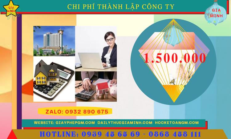 Thành lập doanh nghiệp hết bao nhiêu tiền tại Vĩnh Phúc
