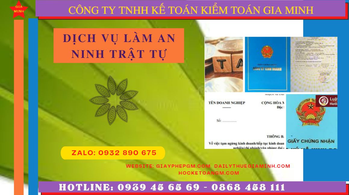 THỦ TỤC XIN CẤP GIẤY PHÉP AN NINH TRẬT TỰ TẠI QUẢNG NINH 4 Thủ tục xin giấy phép an ninh trật tự ở Quảng Ninh