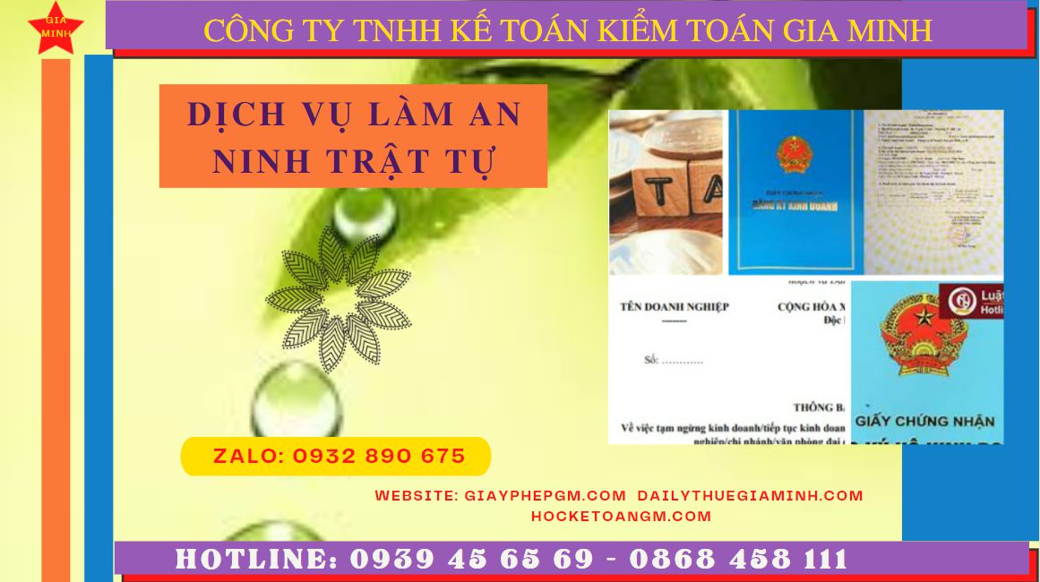 THỦ TỤC XIN CẤP GIẤY PHÉP AN NINH TRẬT TỰ TẠI SƠN LA 4 Thủ tục xin giấy phép an ninh trật tự ở Sơn La