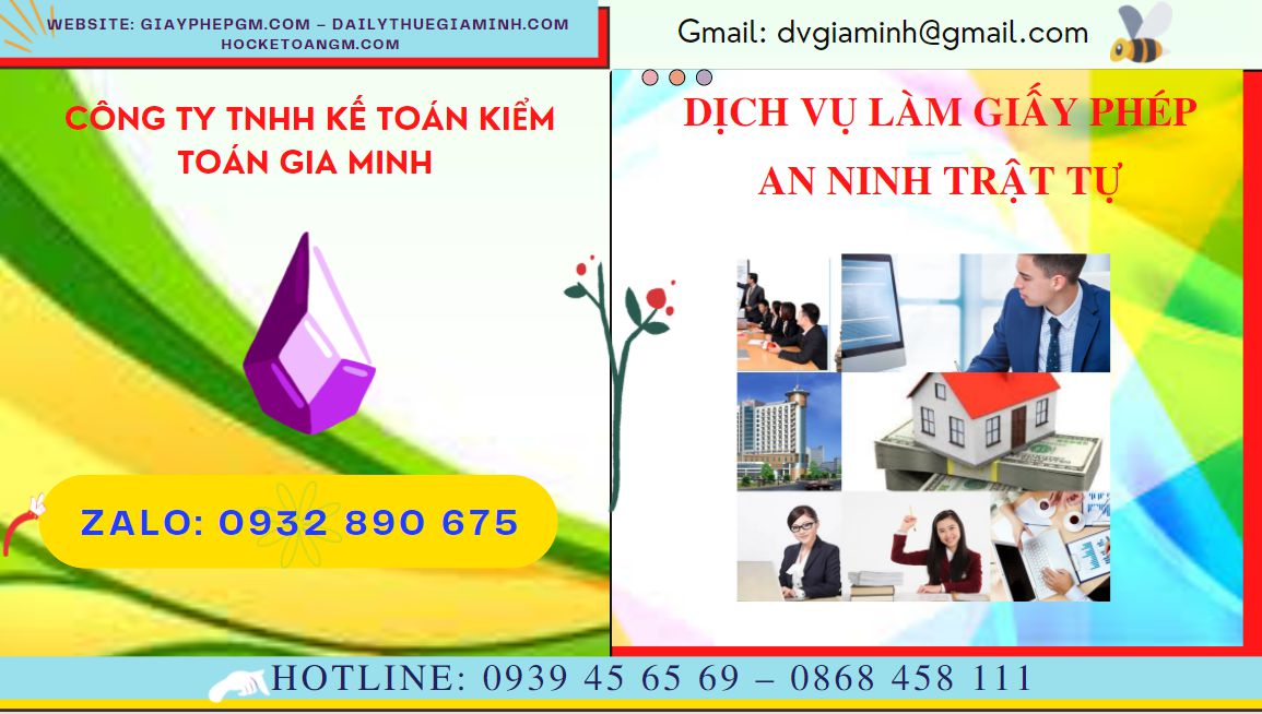 Thủ tục xin giấy phép an ninh trật tự ở Thành Phố Hưng Yên