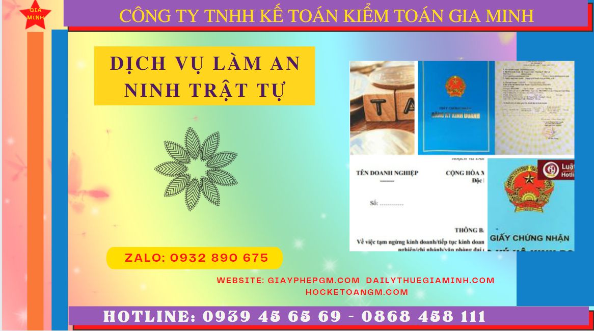 XIN GIẤY CHỨNG NHẬN AN NINH TRẬT TỰ KHÁCH SẠN HÀ NAM 1 Thủ tục xin giấy chứng nhận an ninh trật tự cho khách sạn tại Hà Nam
