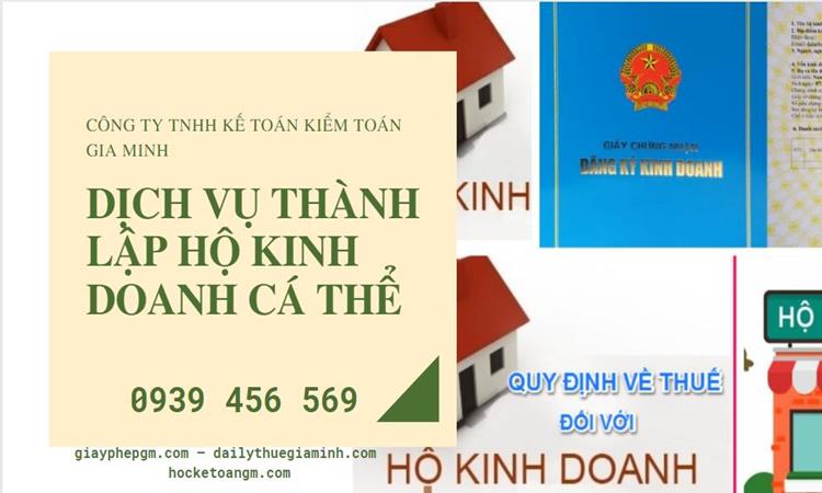 Tư vấn thành lập hộ kinh doanh tại Huyện Văn Lâm