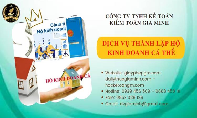 Dịch vụ thành lập hộ kinh doanh cá thể tại Thành phố Hà Nội 4 Tư vấn thành lập hộ kinh doanh tại Thành Phố Hà Nội