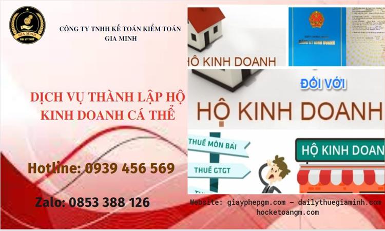 DỊCH VỤ THÀNH LẬP HỘ KINH DOANH CÁ THỂ TẠI THÁI BÌNH 4 Tư vấn thành lập hộ kinh doanh tại Thái Bình