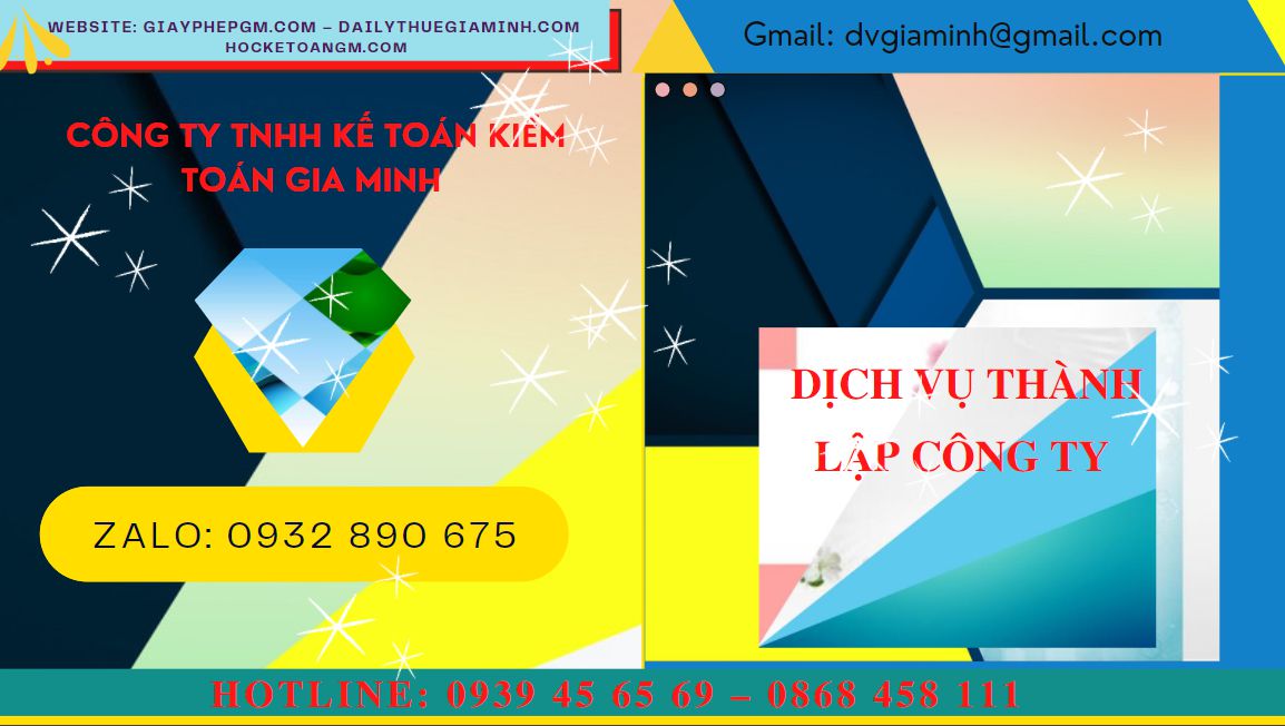 Tư vấn thủ tục thành lập doanh nghiệp tại Bà Rịa Vũng Tàu