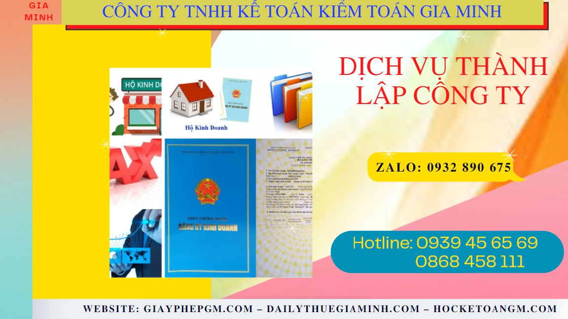 Tư vấn thủ tục thành lập doanh nghiệp tại Bắc Ninh 