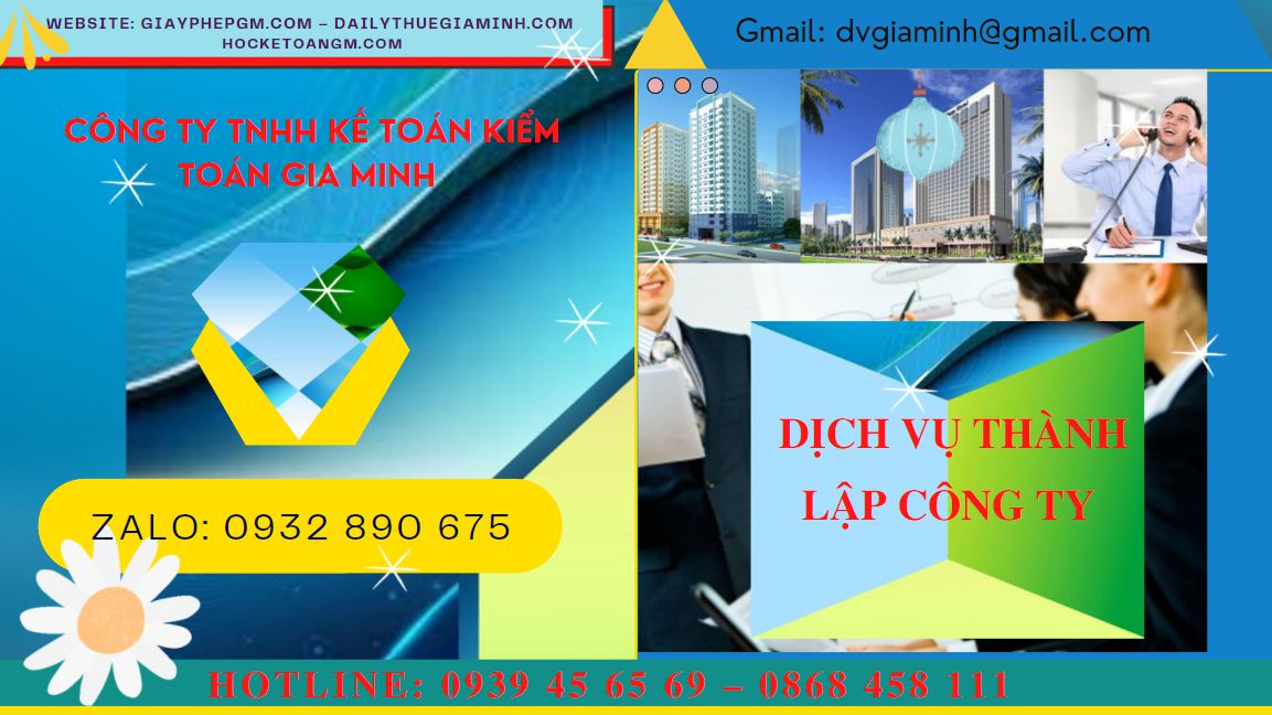 Tư vấn thủ tục thành lập doanh nghiệp tại Bến Tre