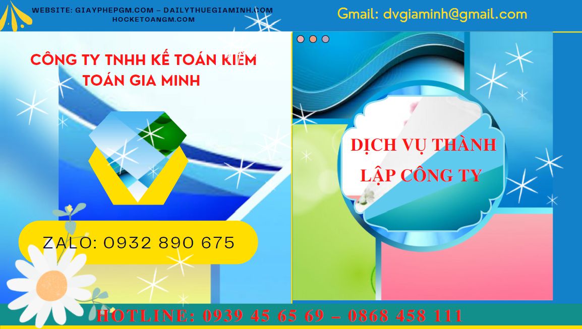 Tư vấn thủ tục thành lập doanh nghiệp tại Bình Dương