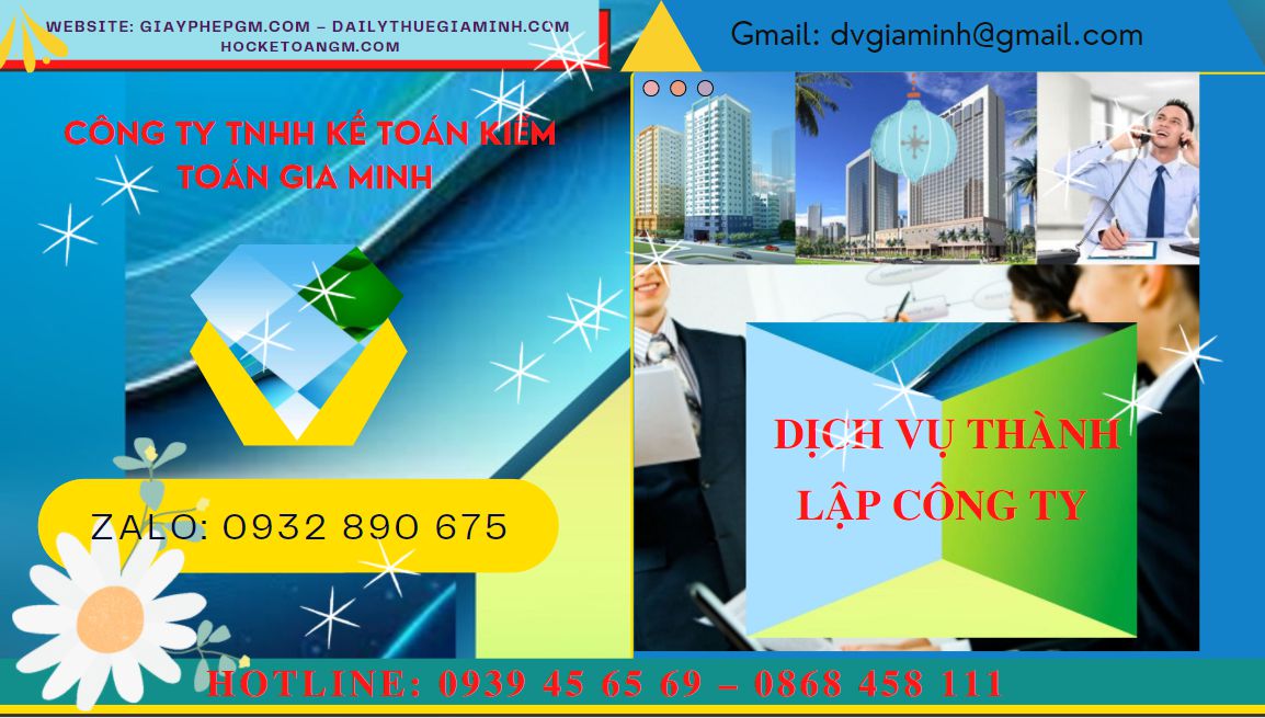 Tư vấn thủ tục thành lập doanh nghiệp tại Cà Mau