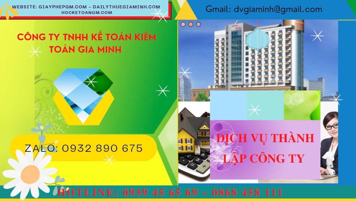 Tư vấn thủ tục thành lập doanh nghiệp tại Hậu Giang