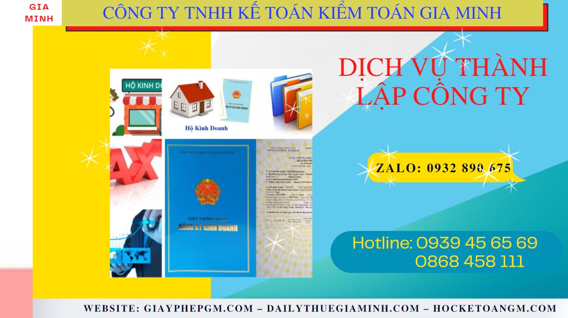 Tư vấn thủ tục thành lập doanh nghiệp tại Nam Định