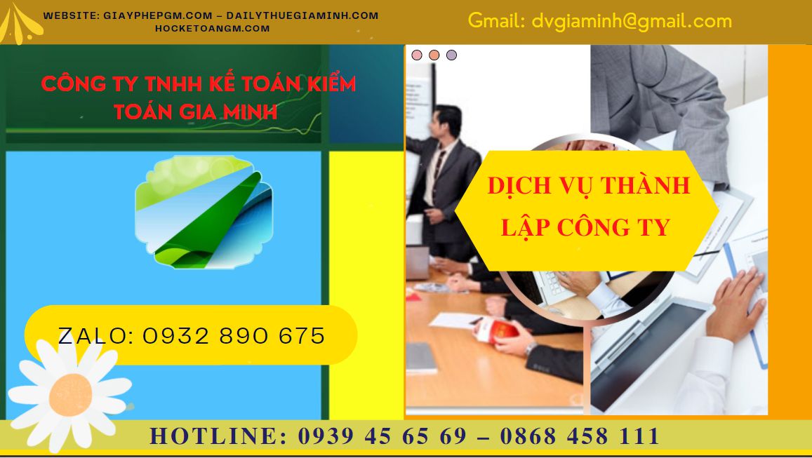 Tư vấn thủ tục thành lập doanh nghiệp tại Ninh Thuận