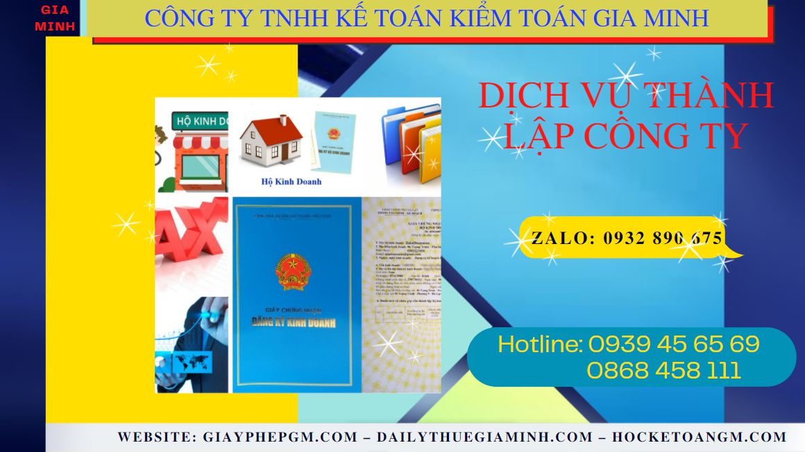 Tư vấn thủ tục thành lập doanh nghiệp tại Thái Bình