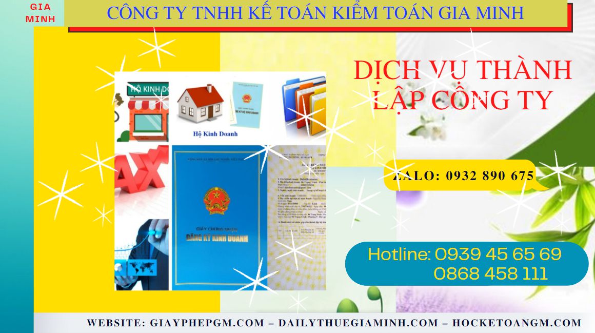 Tư vấn thủ tục thành lập doanh nghiệp tại Thanh Hóa