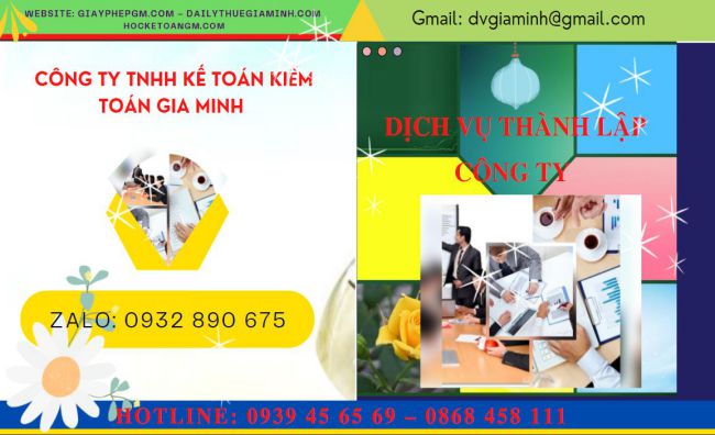 Tư vấn thủ tục thành lập doanh nghiệp tại TP Hồ Chí Minh