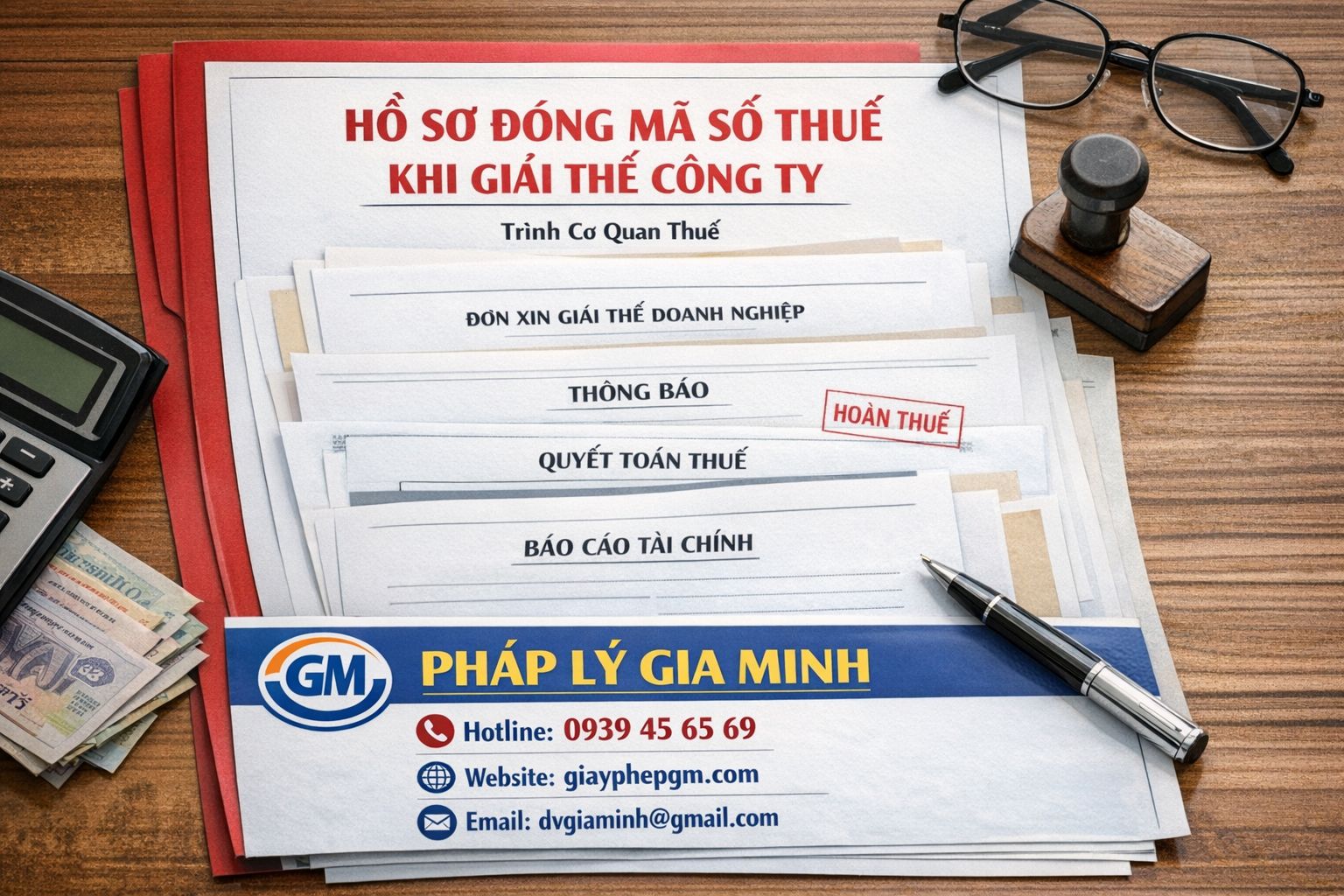 Hồ sơ giải thể công ty tại Nam Định gồm quyết định giải thể và biên bản họp

