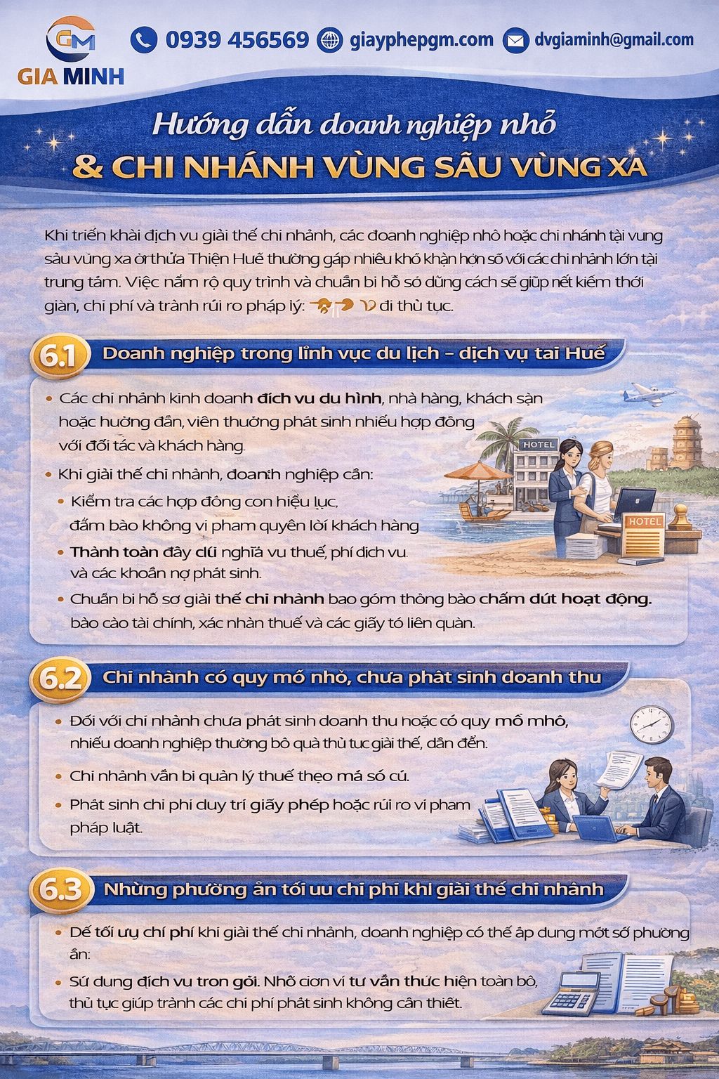 Hồ sơ giải thể công ty tại Bắc Giang cần chuẩn bị

