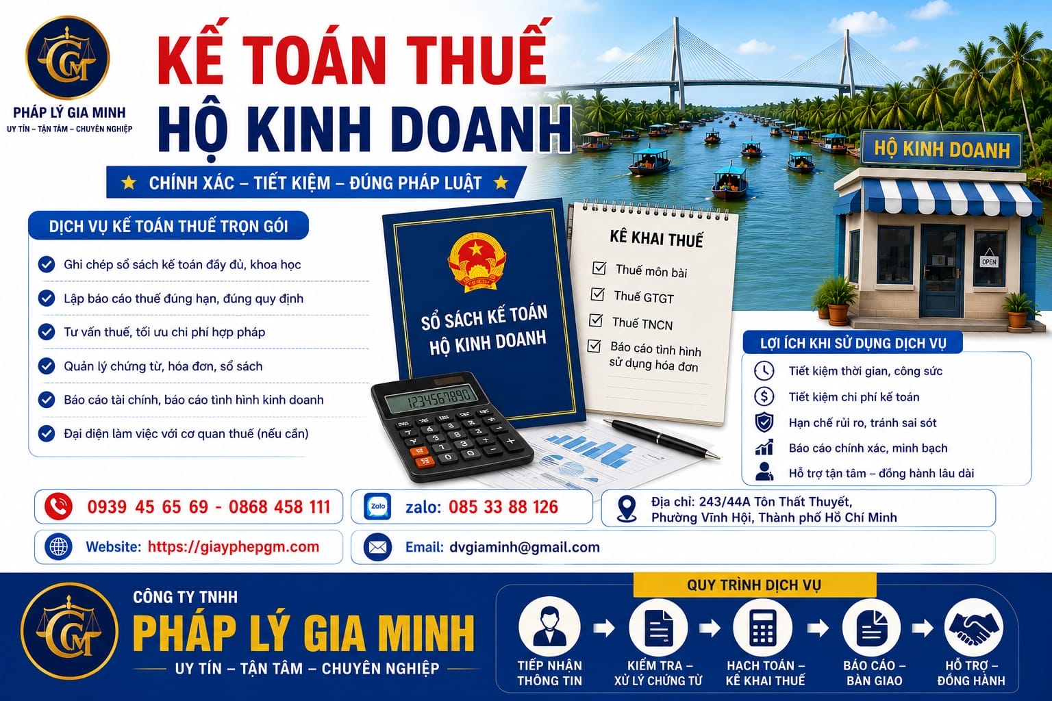 Báo cáo thuế hộ kinh doanh tại Bến Tre – Hướng dẫn chi tiết 2025 13 Kế toán thuế hộ kinh doanh