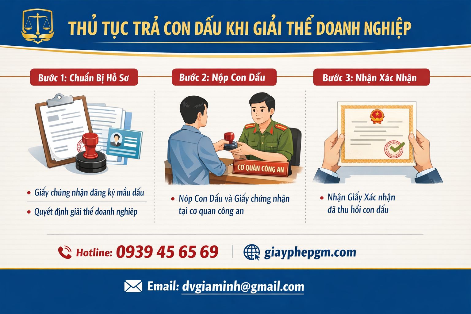 Quy trình dịch vụ giải thể công ty trọn gói tại An Giang từ khóa mã số thuế đến hoàn tất hồ sơ