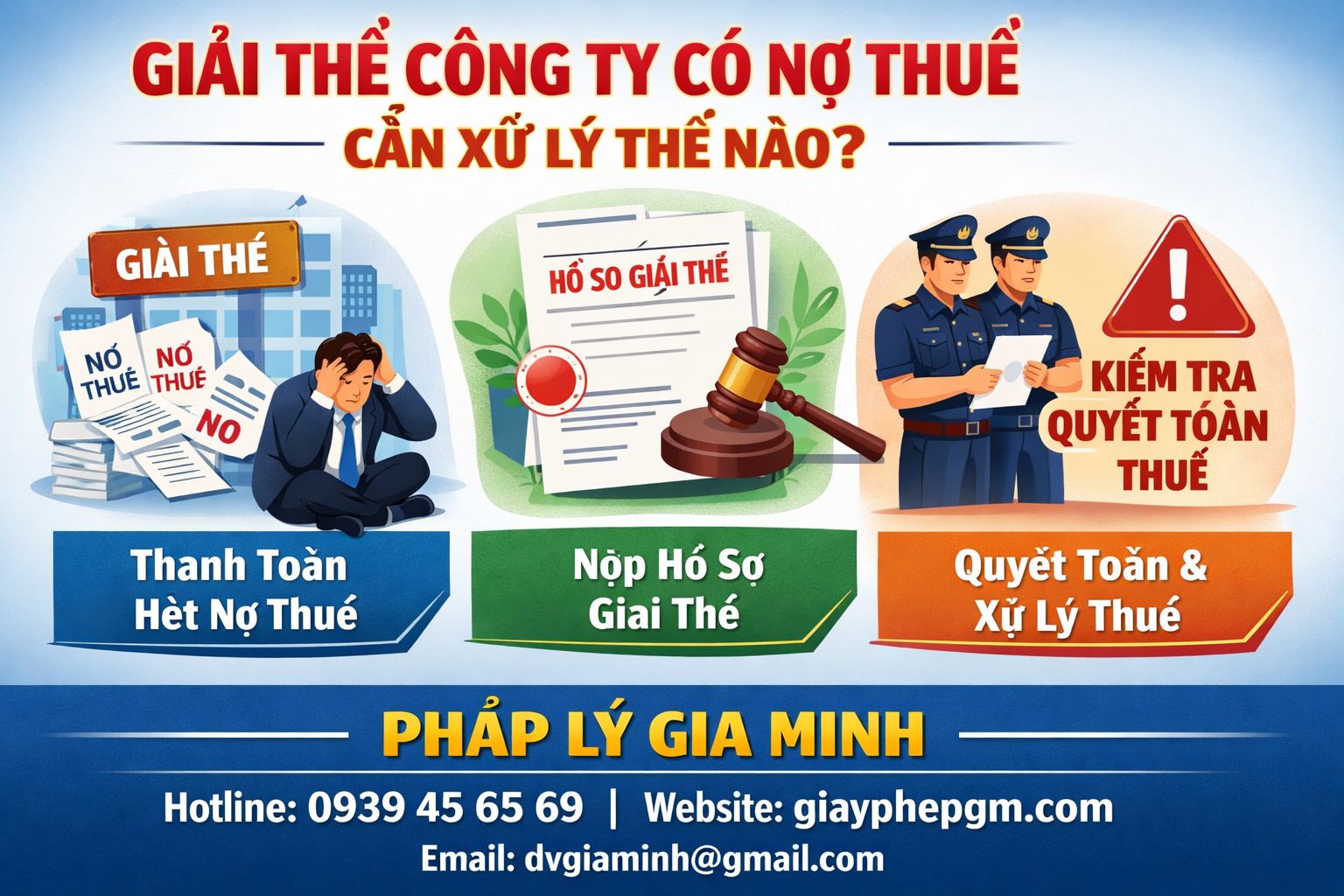 Hướng dẫn thủ tục giải thể công ty tại Bắc Giang theo quy định

