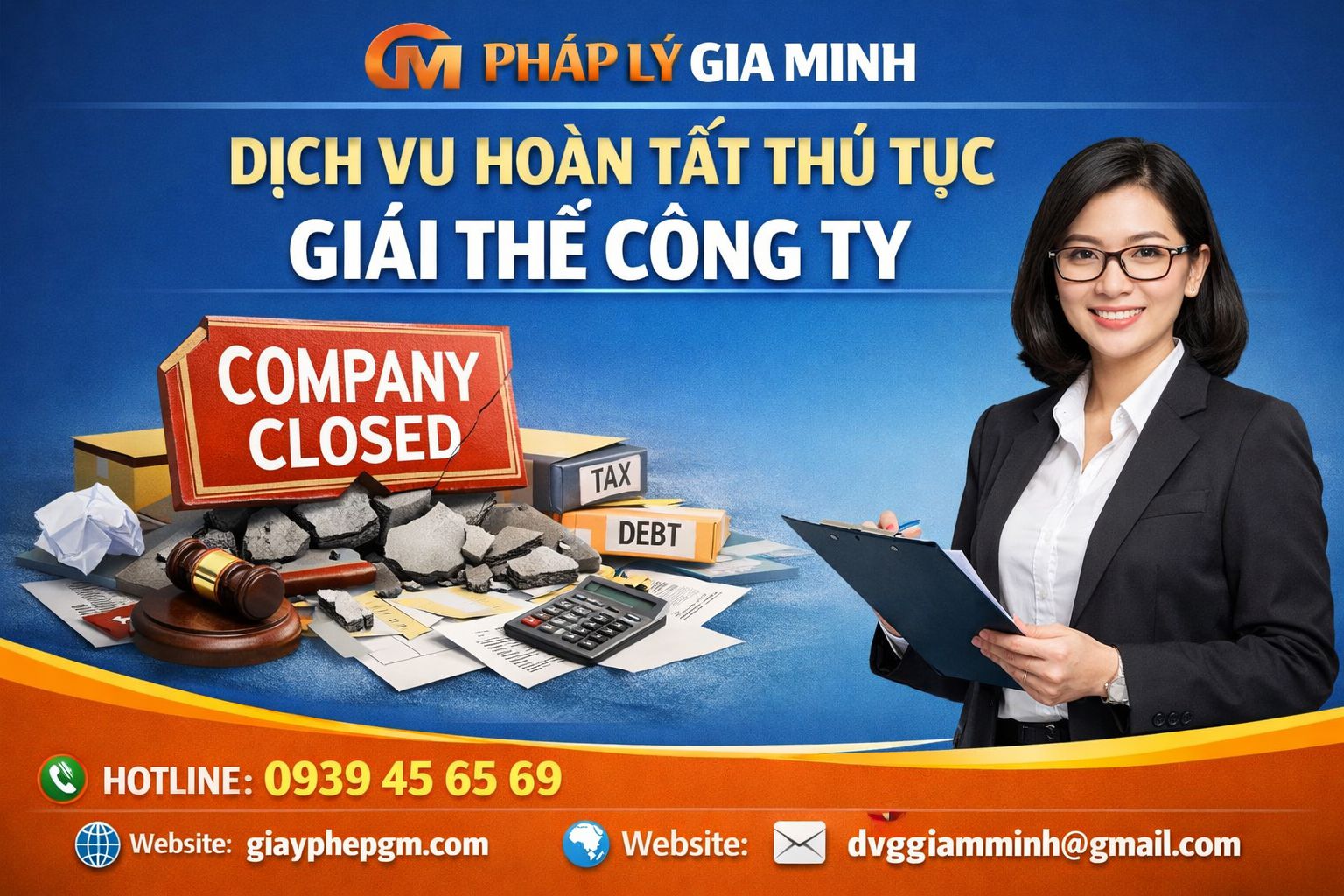 Thủ tục giải thể công ty trọn gói tại An Giang bao gồm quyết toán thuế và đóng mã số thuế
