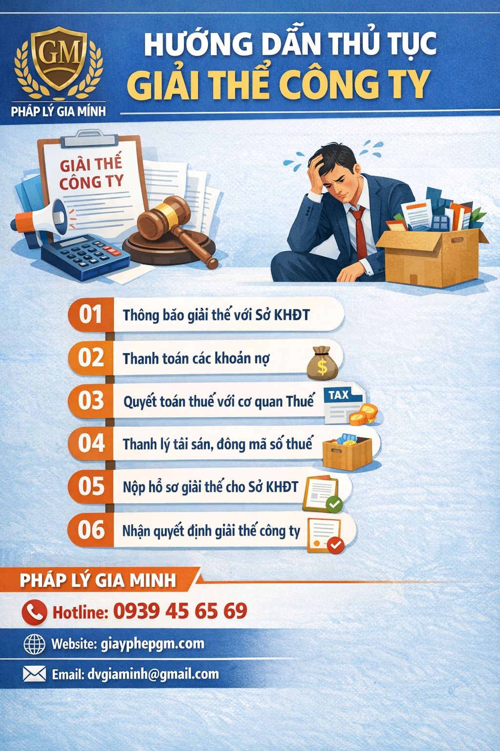 Thủ tục giải thể doanh nghiệp tại Nam Định theo quy định pháp luật

