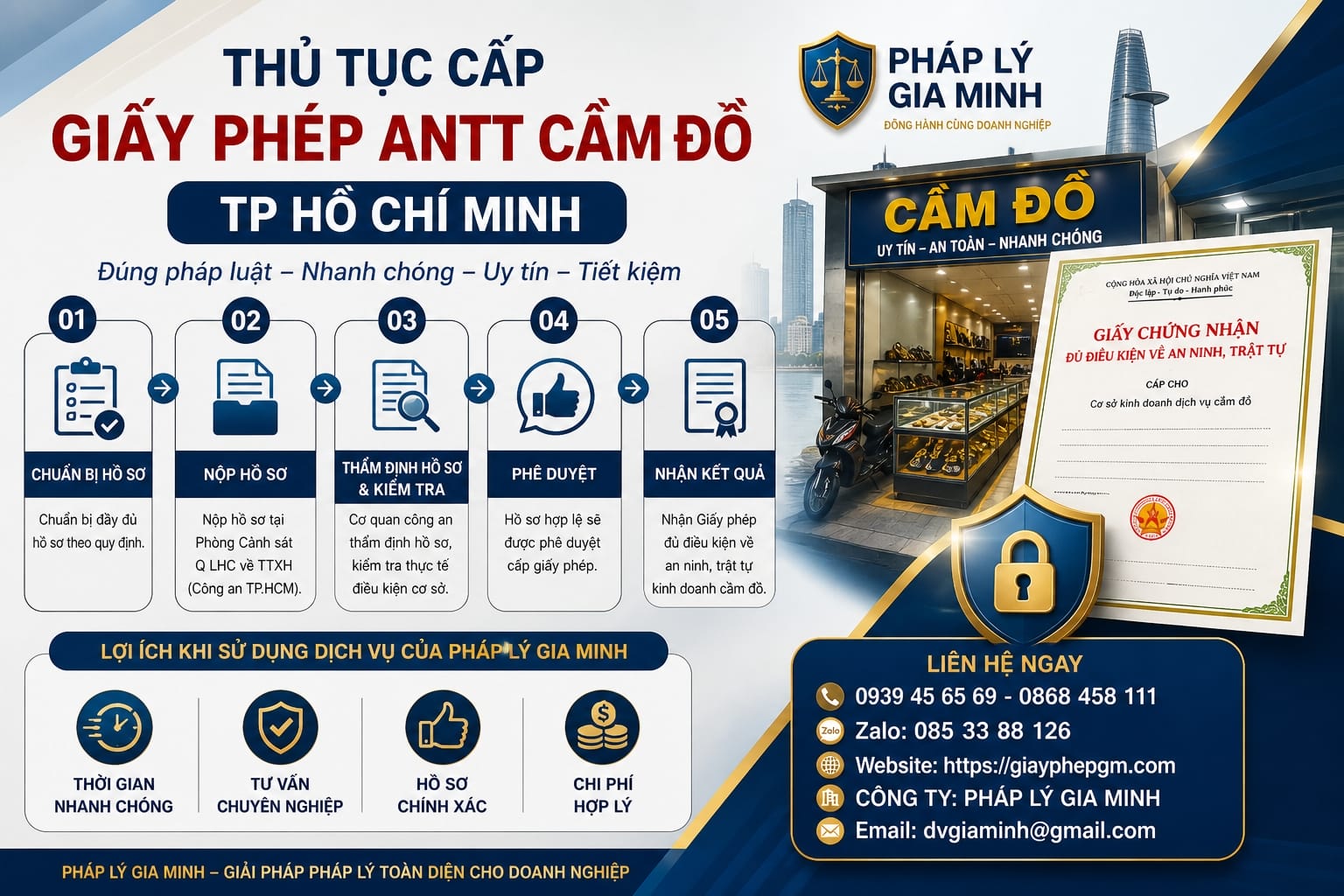 THỦ TỤC XIN CẤP GIẤY PHÉP AN NINH TRẬT TỰ TẠI TPHCM 10 Thủ tục xin cấp giấy phép an ninh trật tự tại TPHCM