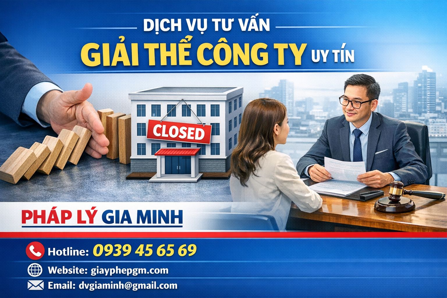Dịch vụ tư vấn giải thể công ty trọn gói tại Bà Rịa Vũng Tàu uy tín