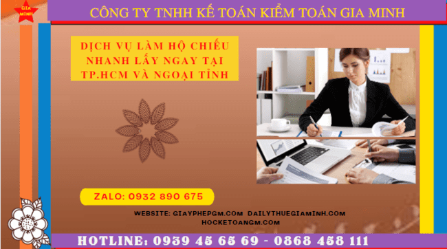 Dịch vụ làm hộ chiếu nhanh lấy ngay tại Bình Dương và ngoại tỉnh 4 Dịch vụ làm hộ chiếu nhanh cho người ngoại tỉnh tại Bình Dương
