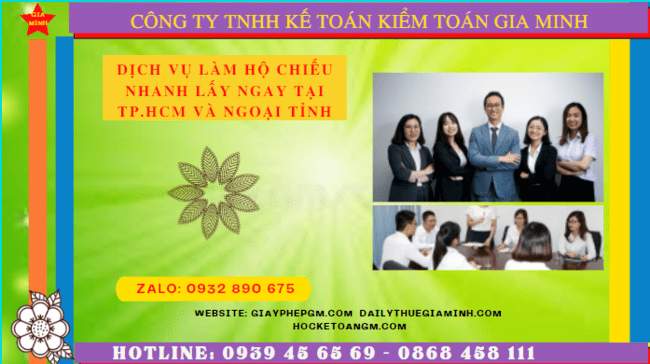 Dịch vụ làm hộ chiếu nhanh lấy ngay tại Sóc Trăng và ngoại tỉnh