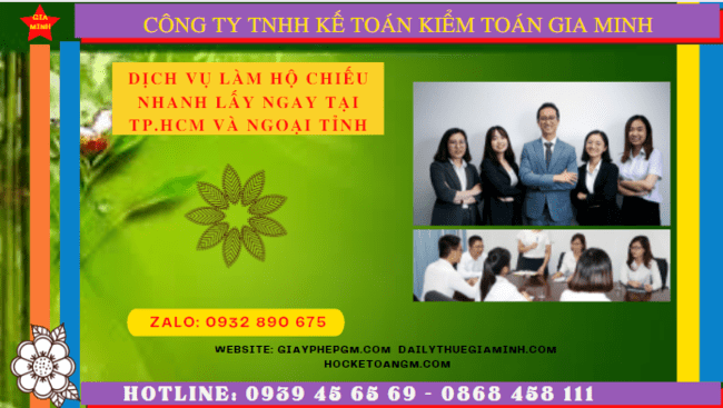Dịch vụ làm hộ chiếu nhanh lấy ngay tại Trà Vinh và ngoại tỉnh 6 Dịch vụ làm hộ chiếu nhanh lấy ngay tại Trà Vinh và ngoại tỉnh