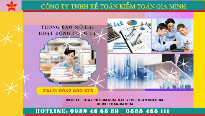 Thủ tục đăng ký hoạt động trở lại của công ty tại An Giang