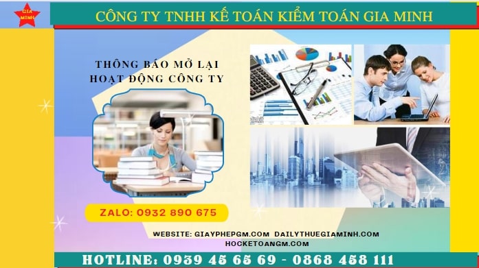 Thủ tục đăng ký hoạt động trở lại của công ty tại Bình Thuận