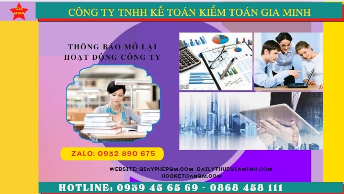 Thủ tục đăng ký hoạt động trở lại của công ty tại Kiên Giang