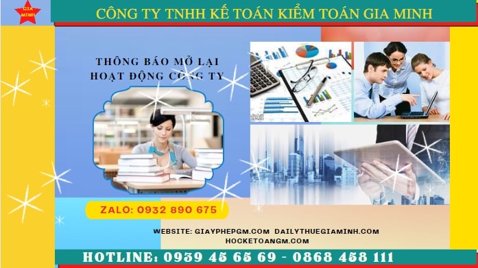 THỦ TỤC THÔNG BÁO MỞ LẠI HOẠT ĐỘNG CÔNG TY TẠI KON TUM 6 Thủ tục đăng ký hoạt động trở lại của công ty tại Kon Tum