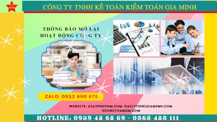 Thủ tục đăng ký hoạt động trở lại của công ty tại Lạng Sơn