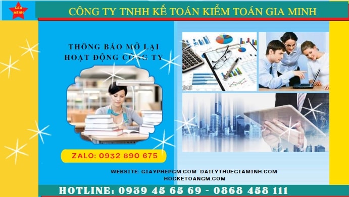 Thủ tục đăng ký hoạt động trở lại của công ty tại Lào Cai