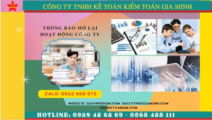 Thủ tục đăng ký hoạt động trở lại của công ty tại Tây Ninh
