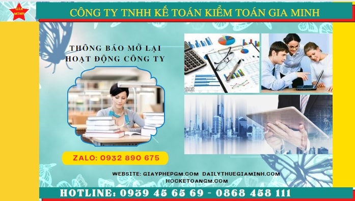 Thủ tục đăng ký hoạt động trở lại của công ty tại Thành Phố Đà Nẵng