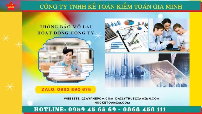 Thủ tục đăng ký hoạt động trở lại của công ty tại TP Cần Thơ
