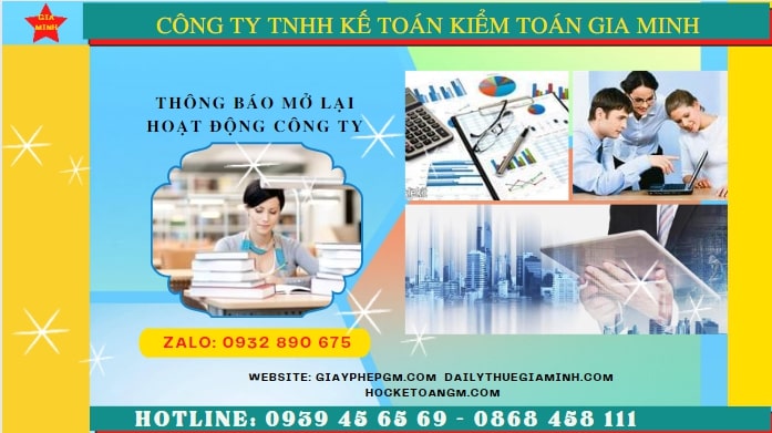 Thủ tục đăng ký hoạt động trở lại của công ty tại TP Hưng Yên