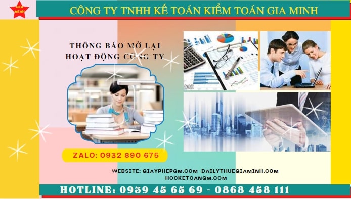 Thủ tục đăng ký hoạt động trở lại của công ty tại Vũng Tàu
