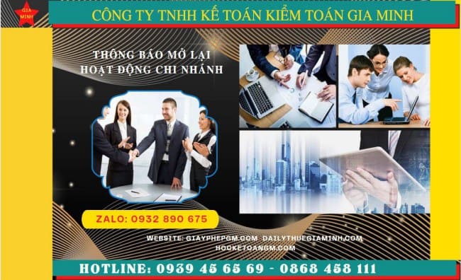THỦ TỤC THÔNG BÁO MỞ LẠI HOẠT ĐỘNG CHI NHÁNH TẠI LẠNG SƠN 4 Thủ tục thông báo hoạt động trở lại của chi nhánh tại Lạng Sơn