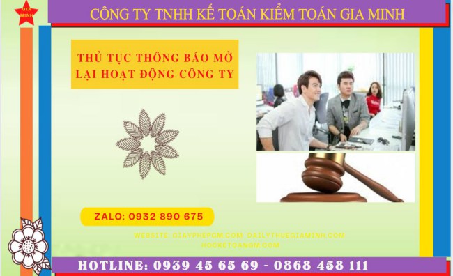 THỦ TỤC THÔNG BÁO MỞ LẠI HOẠT ĐỘNG CÔNG TY TẠI PHÚ QUỐC 4 Thủ tục thông báo mở lại hoạt động công ty tại Phú Quốc