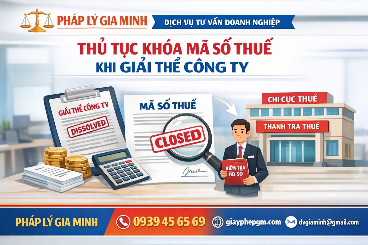 Dịch vụ giải thể công ty trọn gói Hòa Bình nhanh chóng đúng quy định pháp luật

